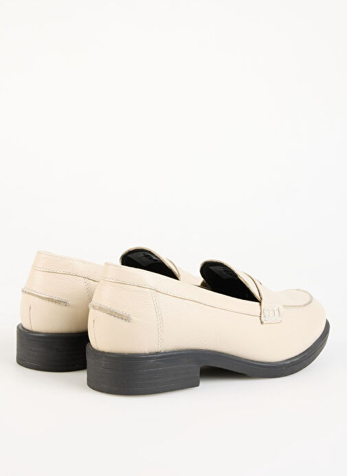 Hush Puppies Kırık Beyaz Kadın Deri Loafer 725023-444 - Görsel 5