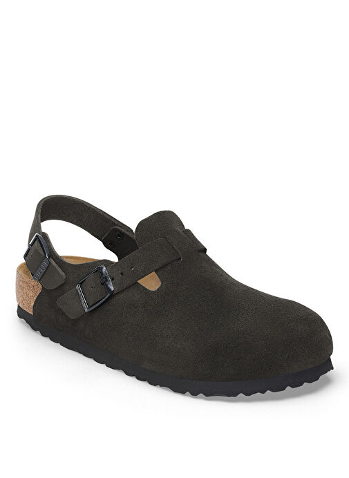 Birkenstock Siyah Kadın Süet Terlik 1028348 - Görsel 3