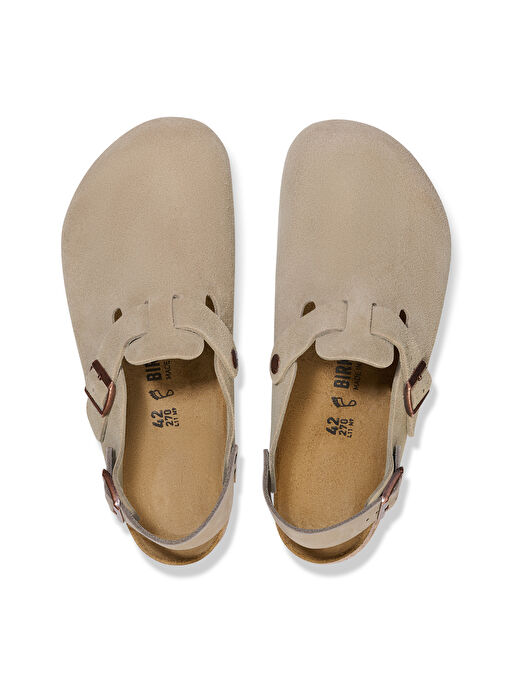 Birkenstock Bej Erkek Süet Ev Terliği TOKIO VL - Görsel 4