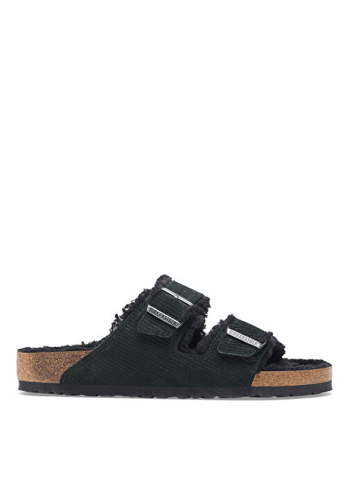 Birkenstock Siyah Kadın Süet Terlik 1028357 - Görsel 2