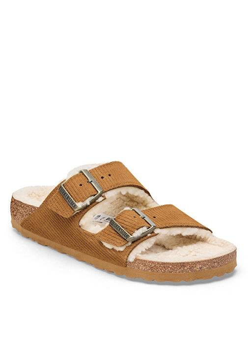 Birkenstock Taba Kadın Süet Terlik 1028212 - Görsel 3