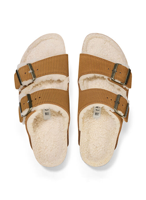 Birkenstock Taba Kadın Süet Terlik 1028212 - Görsel 4