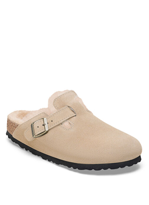 Birkenstock Taupe Kadın Süet Terlik 1028299 - Görsel 3