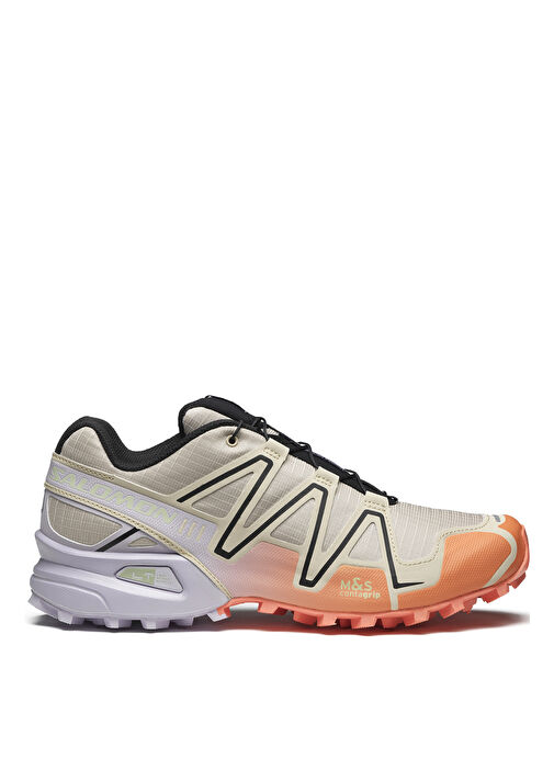 Salomon L47438700 SPEEDCROSS 3 W Bej Kadın Sneaker - Görsel 2