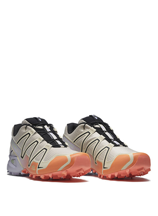 Salomon L47438700 SPEEDCROSS 3 W Bej Kadın Sneaker - Görsel 3