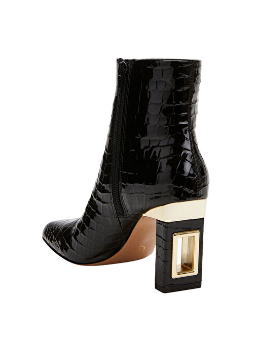 Katy Perry Siyah Kadın Topuklu Bot KP2697 - Görsel 5