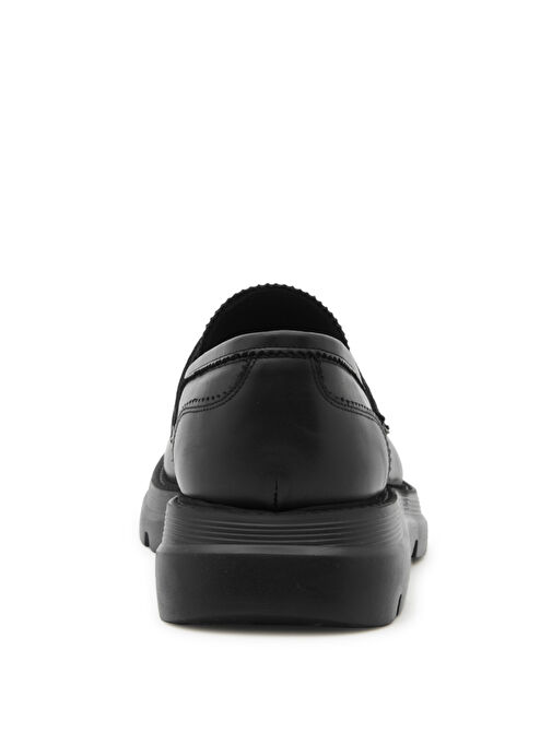 Valentino Siyah Erkek Deri Loafer DRESS - Görsel 6