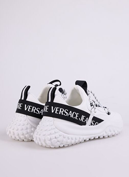 Versace Jeans Couture Beyaz-Siyah Erkek Sneaker FONDO HYBER DIS. SN2 - Görsel 4