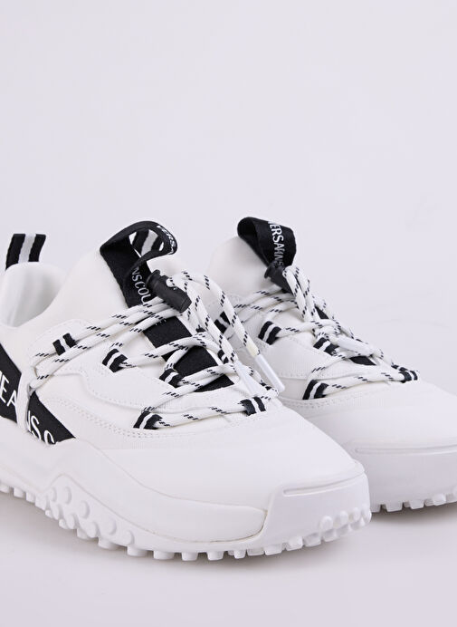 Versace Jeans Couture Beyaz-Siyah Erkek Sneaker FONDO HYBER DIS. SN2 - Görsel 6