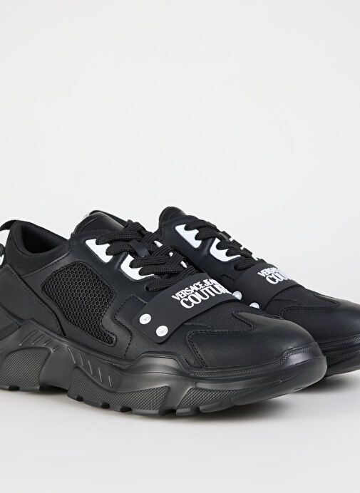 Versace Jeans Couture Siyah Erkek Sneaker FONDO SPEEDTRACK DIS. SC4 - Görsel 6
