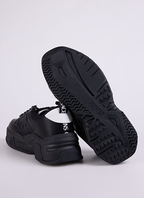 Versace Jeans Couture Beyaz-Siyah Erkek deri Sneaker FONDO STARGAZE DIS. SF1 - Görsel 5