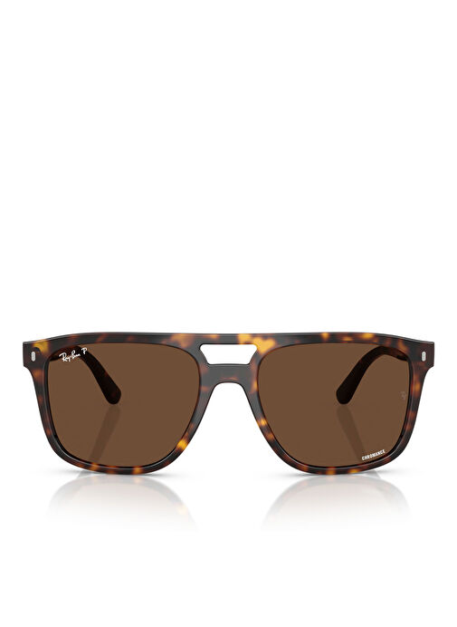 レイオウ Ray-Ban Chromance Rb2213ch Köşeli Kahve Unisex Polarize Güneş