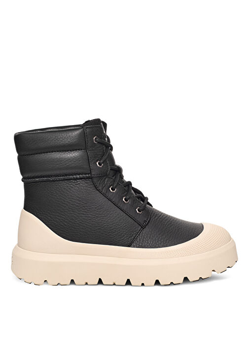 Ugg Siyah-Ekru Erkek Deri Bot Neumel High Weather Hybrid - Görsel 2