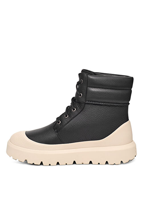 Ugg Siyah-Ekru Erkek Deri Bot Neumel High Weather Hybrid - Görsel 4