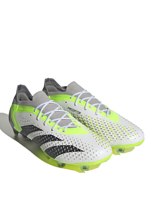 adidas GZ0032 PREDATOR ACCURACY.1 L FG Beyaz Erkek Krampon - Görsel 4