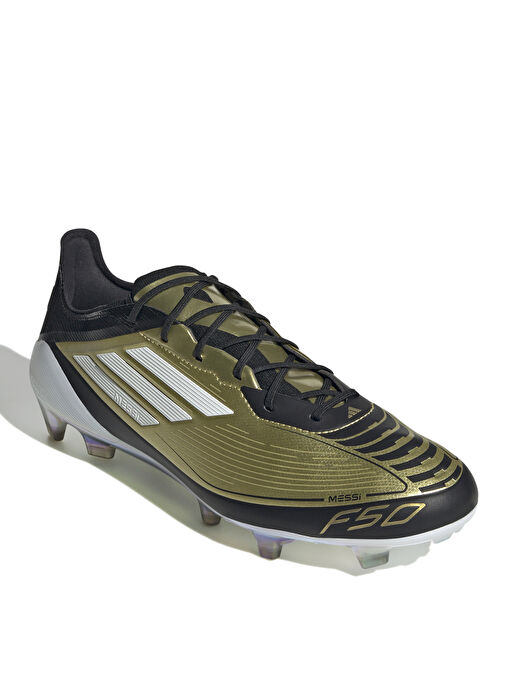 adidas IG6717 F50 ELITE FG MESSI Altın Erkek Krampon - Görsel 4