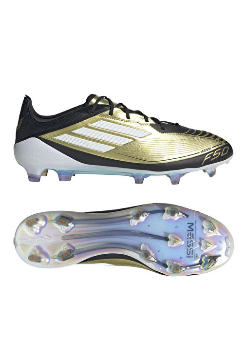 adidas IG6717 F50 ELITE FG MESSI Altın Erkek Krampon - Görsel 10