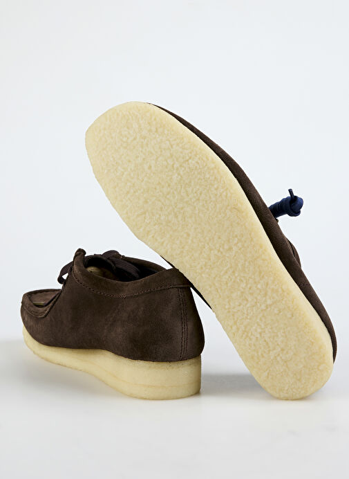 Clarks Kahve Erkek Süet Günlük Ayakkabı Wallabee - Görsel 5