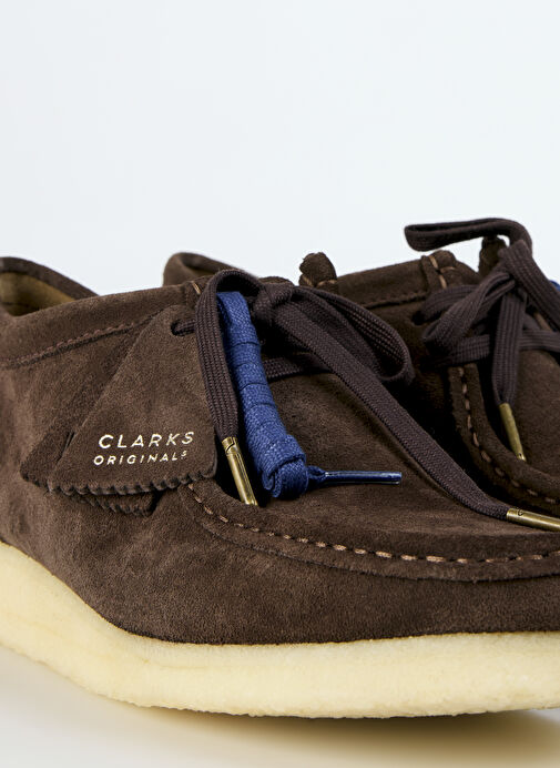 Clarks Kahve Erkek Süet Günlük Ayakkabı Wallabee - Görsel 6