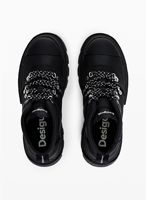 Desigual Siyah Kadın Bot 24WSTY02 - Görsel 4