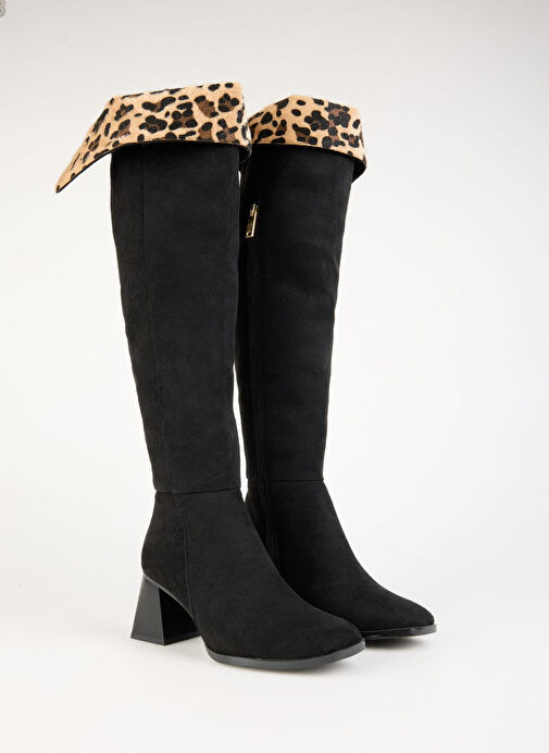 F By Fabrika Siyah Kadın Çizme HEDY - Görsel 3