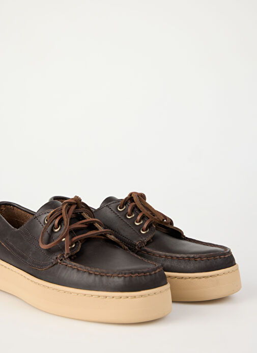 Sebago Kahverengi Erkek Deri Günlük Ayakkabı ADMIRAL BUDU - Görsel 6
