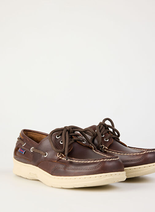 Sebago Kahverengi Erkek Deri Günlük Ayakkabı CLOVEHITCH CROMEX - Görsel 6