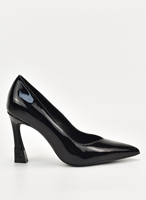 Karl Lagerfeld Siyah Kadın Deri Stiletto KL33514 1BP - Görsel 2