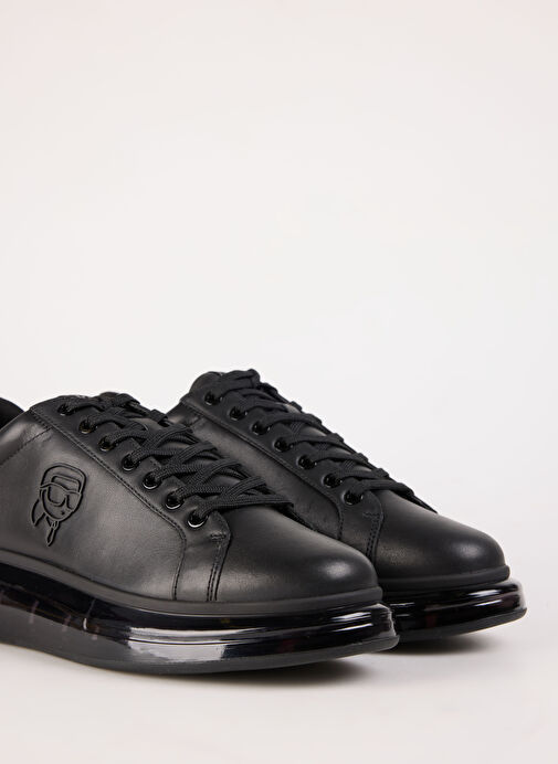 KARL LAGERFELD Siyah Erkek Sneaker KAPRI KUSHION Plexi NFT Lo - Görsel 6