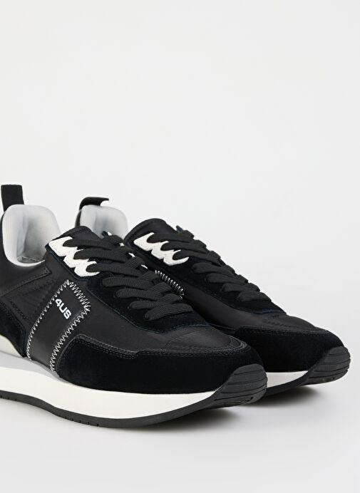 4Us Siyah-Beyaz Erkek Sneaker SEAN 400 - Görsel 6