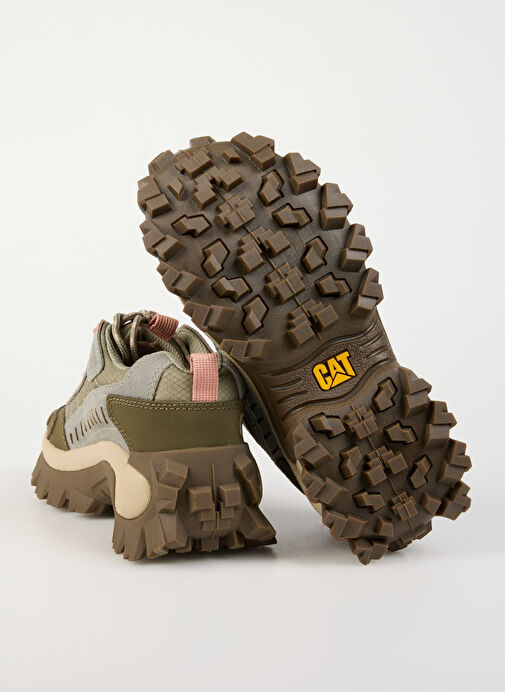 Caterpillar Bej-Yeşil Kadın Süet Sneaker 013G100955 - Görsel 5