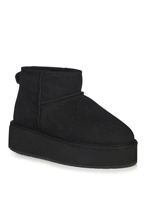 EMU Siyah Kadın Deri Bot W13082 - Görsel 3