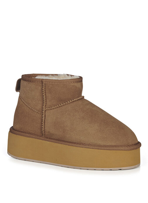 EMU Kahve Kadın Deri Bot W13082 - Görsel 3