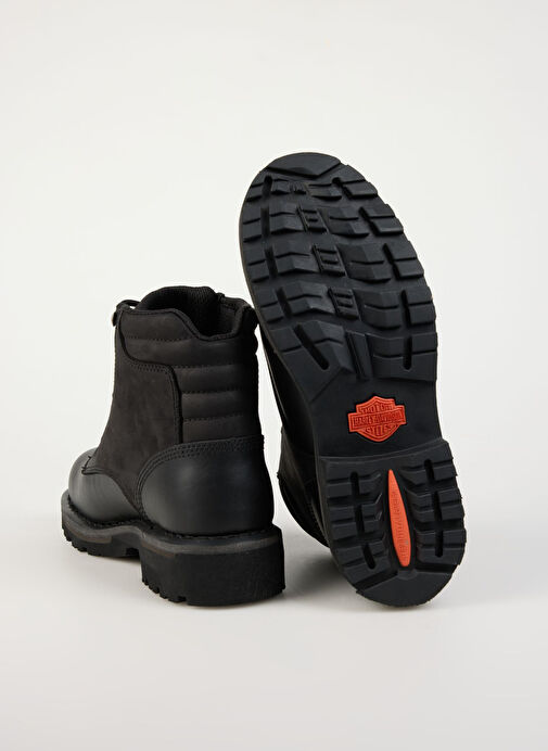 Harley Davidson Siyah Erkek Deri Bot CLARKSON - Görsel 5