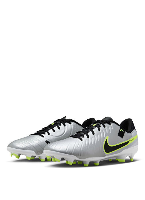 Nike Gri Nike Legend 10 DV4337-001 ACADEMY FG/MG Erkek Krampon