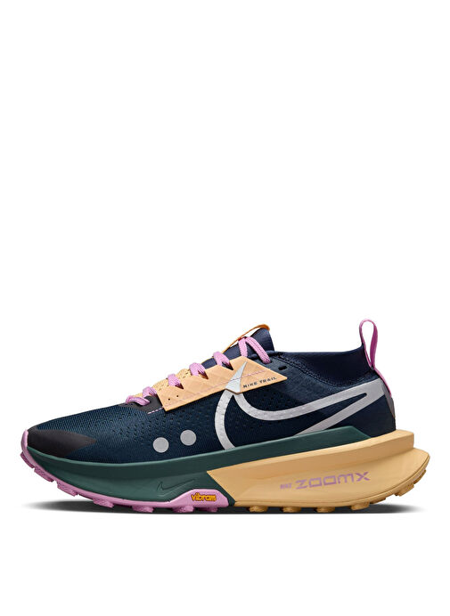 Nike FD5191-401 W NIKE ZOOMX ZEGAMA TRAI Mavi - Krem Kadın Koşu Ayakkabısı - Görsel 3