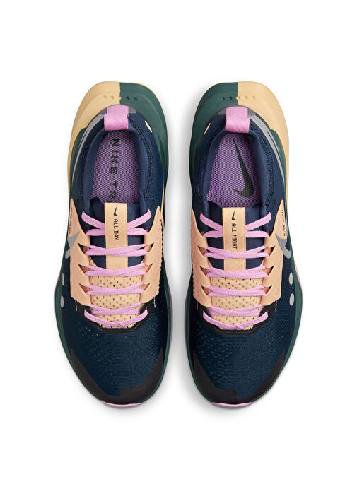 Nike FD5191-401 W NIKE ZOOMX ZEGAMA TRAI Mavi - Krem Kadın Koşu Ayakkabısı - Görsel 7