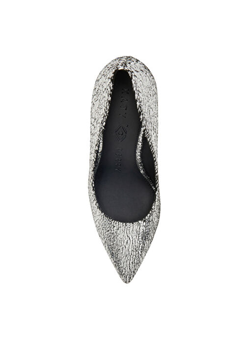 Katy Perry Gümüş Kadın Topuklu Ayakkabı KP3221 - Görsel 6