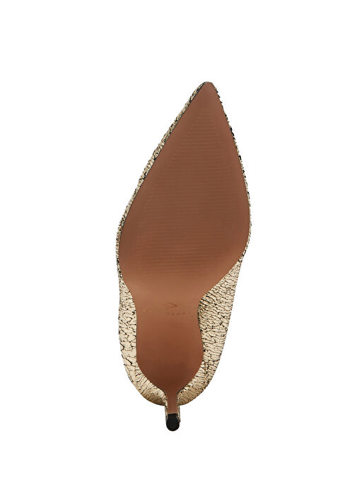 Katy Perry Altın Kadın Topuklu Çizme KP3249 - Görsel 7