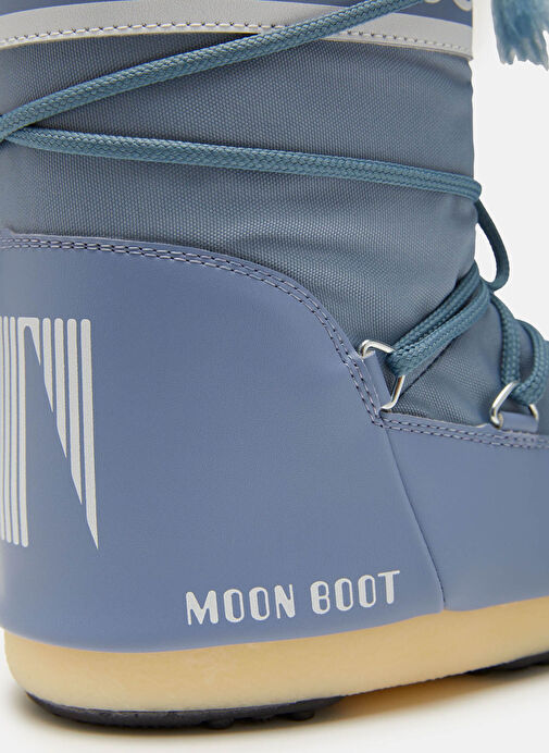 Moon Boot Gri Kadın Kar Botu 2MONW2024002 - Görsel 5
