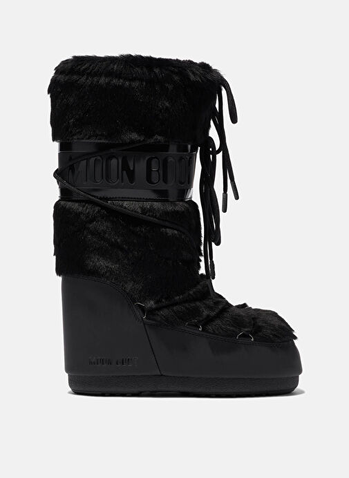 Moon Boot Siyah Kadın Kar Botu 2MONW2020023 - Görsel 2