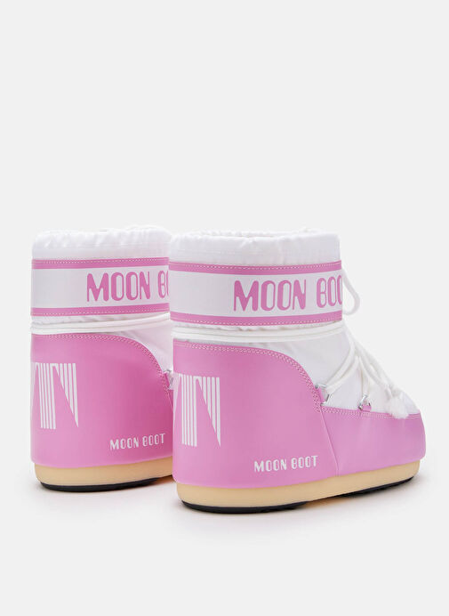 Moon Boot Pembe-Beyaz Kadın Kar Botu 2MONW2024014 - Görsel 3