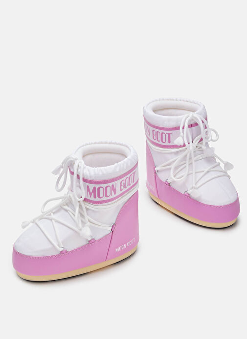 Moon Boot Pembe-Beyaz Kadın Kar Botu 2MONW2024014 - Görsel 4