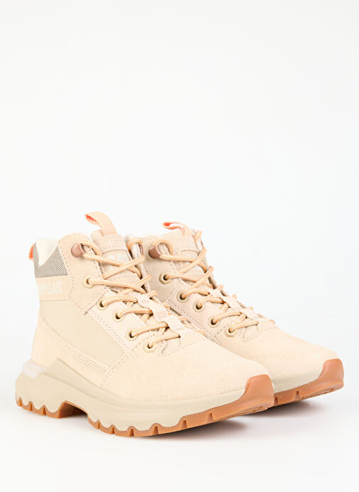 Caterpillar Krem Kadın Süet Bot 013G100994 - Görsel 3