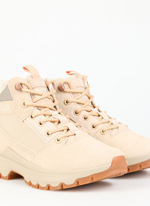 Caterpillar Krem Kadın Süet Bot 013G100994 - Görsel 6