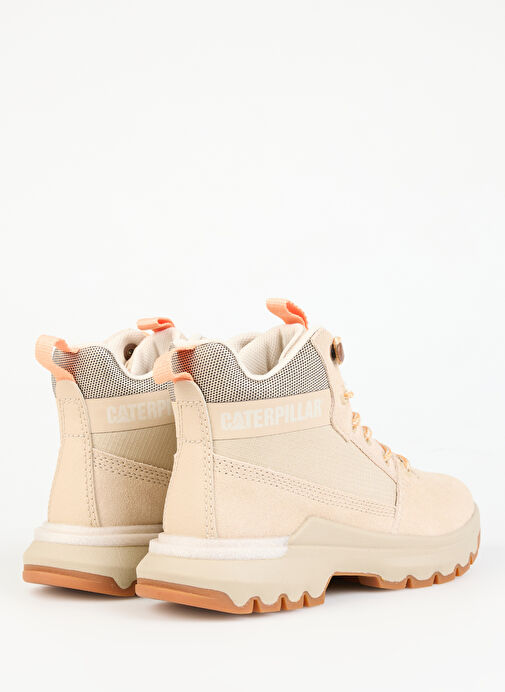 Caterpillar Krem Kadın Süet Bot 013G100994 - Görsel 4
