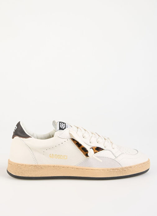 4b12 4B12 Beyaz-Çok Renkli Kadın deri Sneaker PLAY.NEW-D160 Boyner'de! Çok Renkli - 7. görsel