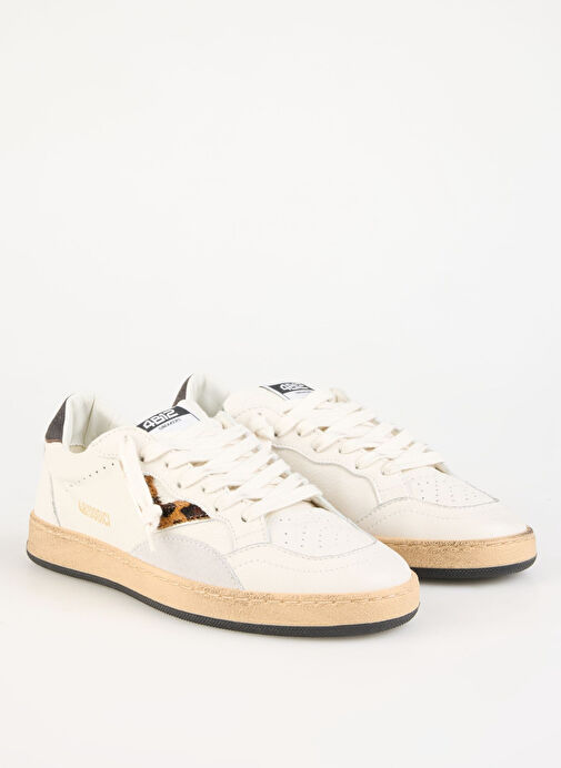 4b12 4B12 Beyaz-Çok Renkli Kadın deri Sneaker PLAY.NEW-D160 Boyner'de! Çok Renkli - 8. görsel