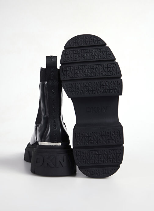 Dkny Siyah Kadın Deri Bot K4400981 - Görsel 5