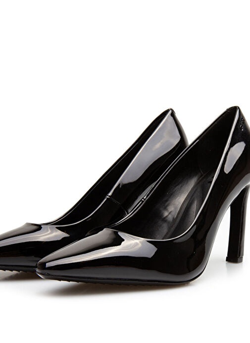 Dkny Siyah Kadın Deri Stiletto K3461842 - Görsel 4